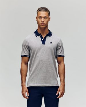 QUINTON TEXTURE PIQUE POLO - MT0100003