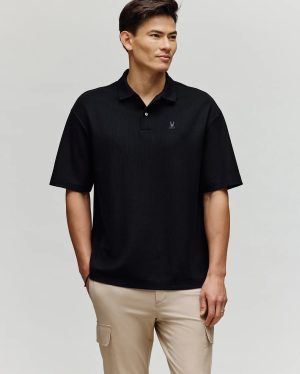MENS BENNY?OVERSIZED?POLO SHIRT - MT0100105