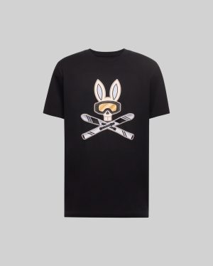 MENS INDIGO BUNNY GRAPHIC TEE - MT0200148