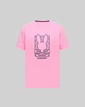 MENS KEON EMBROIDERED GRAPHIC TEE - MT0200403