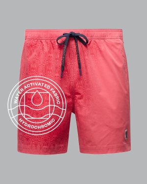 KIDS SAMOS HYDROCHROMIC PRINTED SWIM TRUNK - B0W453F200